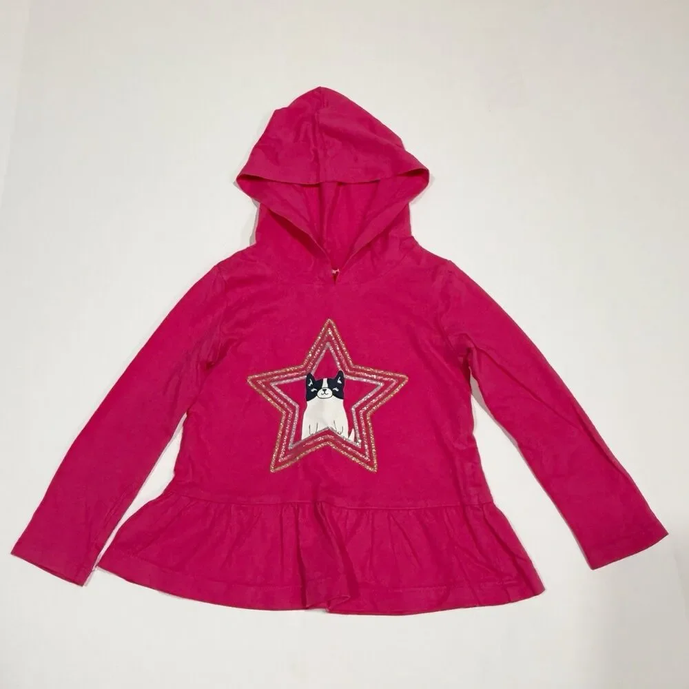 Carter’s Hooded Sweatshirt Long Sleeve Cat Jersey- Toddler Size 2T